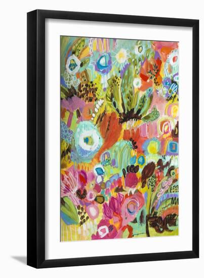 Love to Travel I-Karen  Fields-Framed Art Print