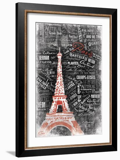 Love Tower-OnRei-Framed Art Print