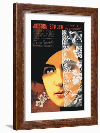 Love Triangle-Stenberg Brothers-Framed Art Print