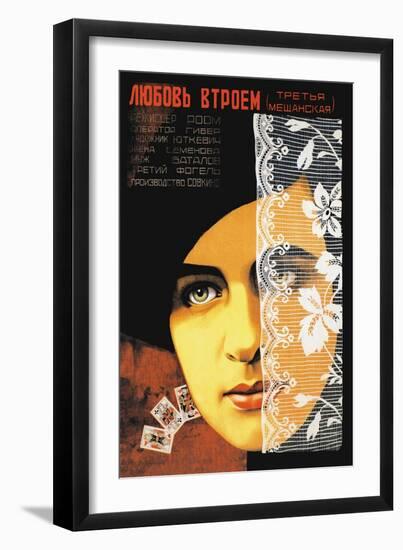 Love Triangle-Stenberg Brothers-Framed Art Print