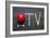 Love Tv-Yury Zap-Framed Art Print