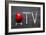 Love Tv-Yury Zap-Framed Art Print