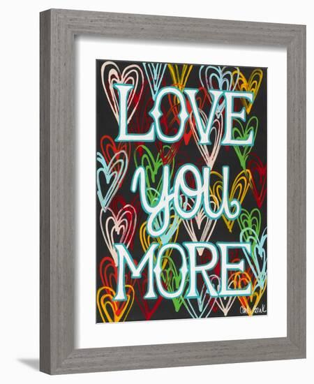 Love U More-Carla Bank-Framed Giclee Print