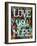 Love U More-Carla Bank-Framed Giclee Print