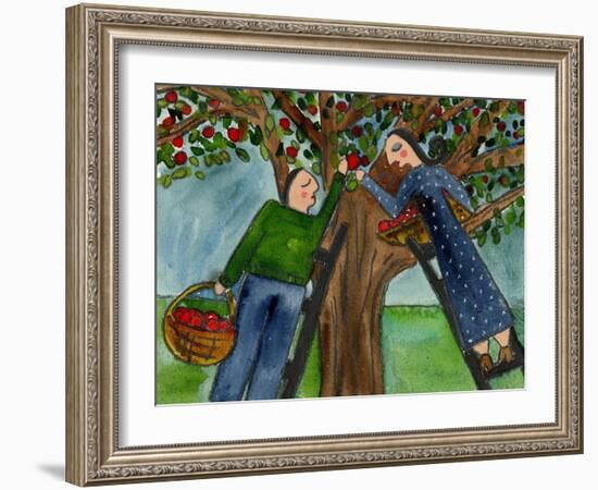 Love under the Apple Tree Big Diva-Wyanne-Framed Giclee Print