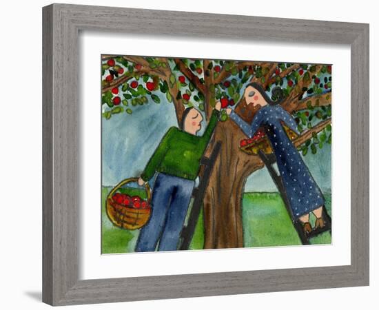 Love under the Apple Tree Big Diva-Wyanne-Framed Giclee Print