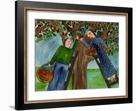 Love under the Apple Tree Big Diva-Wyanne-Framed Giclee Print