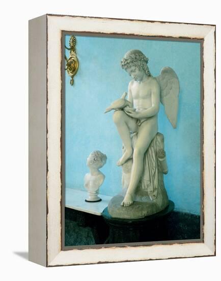 Love Waters Two Doves-Mario Borgoni-Framed Premier Image Canvas