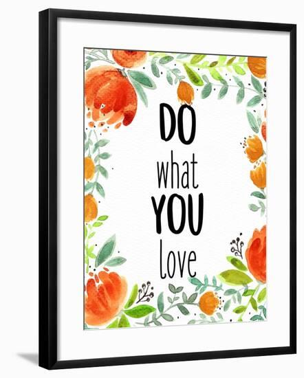 Love What You 2-Kimberly Allen-Framed Art Print