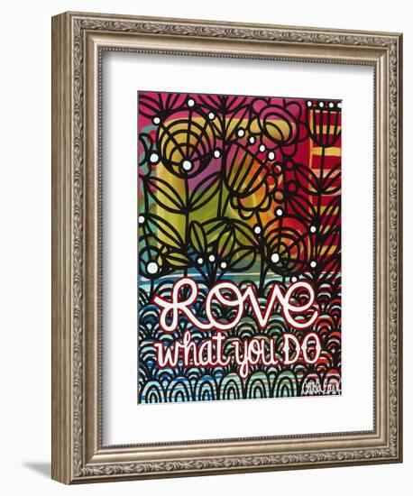 Love What You Do-Carla Bank-Framed Giclee Print