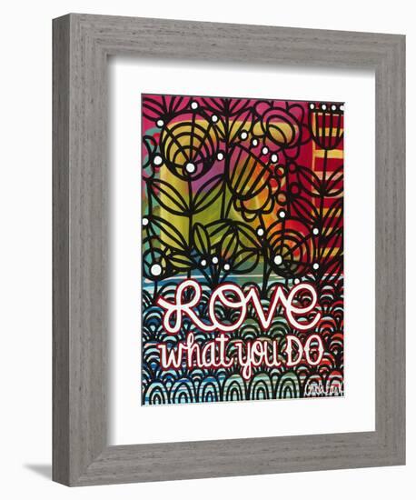 Love What You Do-Carla Bank-Framed Giclee Print