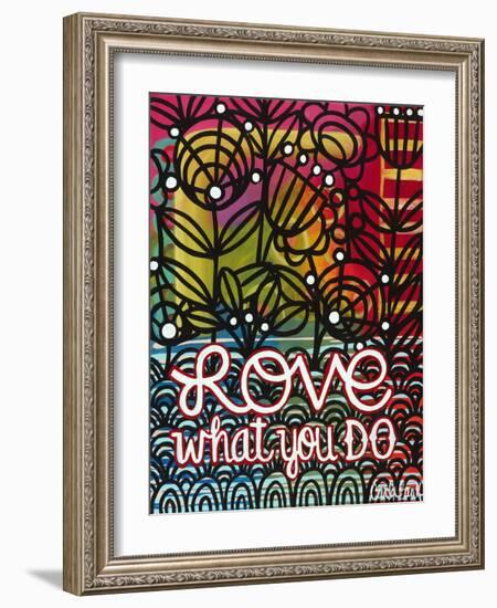 Love What You Do-Carla Bank-Framed Giclee Print