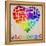 Love Wins Map-Ali Potman-Framed Premier Image Canvas