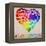 Love Wins Map-Ali Potman-Framed Premier Image Canvas