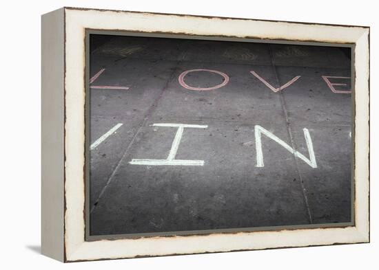 Love Wins-dendron-Framed Premier Image Canvas