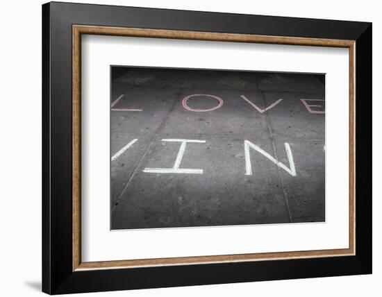 Love Wins-dendron-Framed Photographic Print