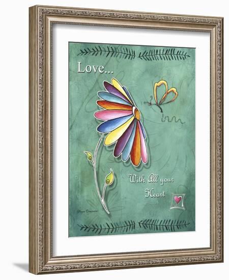 Love with All Your Heart-Megan Aroon Duncanson-Framed Giclee Print