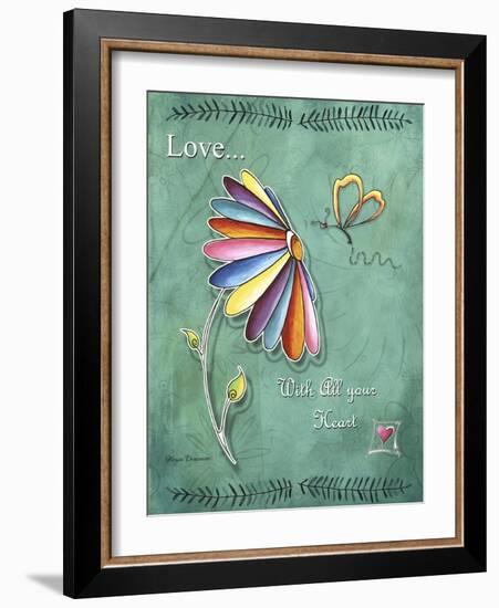 Love with All Your Heart-Megan Aroon Duncanson-Framed Giclee Print