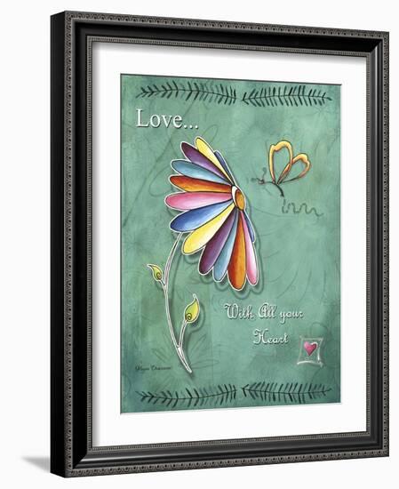 Love with All Your Heart-Megan Aroon Duncanson-Framed Giclee Print