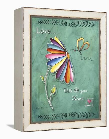 Love with All Your Heart-Megan Aroon Duncanson-Framed Premier Image Canvas