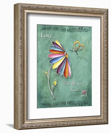 Love with All Your Heart-Megan Aroon Duncanson-Framed Giclee Print