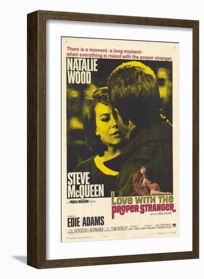 Love With the Proper Stranger, 1964-null-Framed Art Print