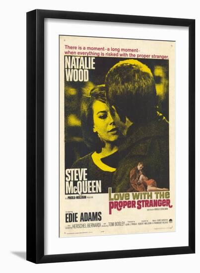 Love With the Proper Stranger, 1964-null-Framed Premium Giclee Print