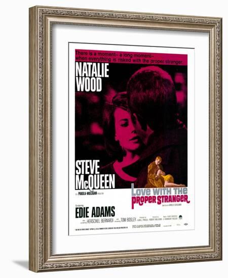 Love With the Proper Stranger, 1964-null-Framed Art Print