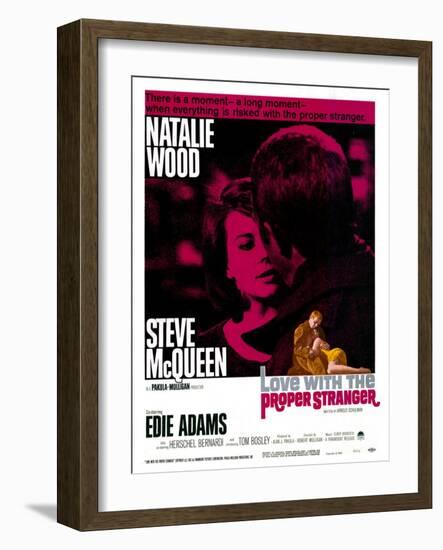 Love With the Proper Stranger, 1964-null-Framed Art Print