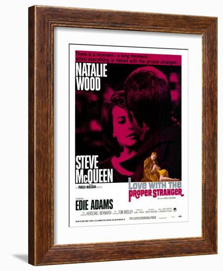 Love With the Proper Stranger, 1964-null-Framed Art Print