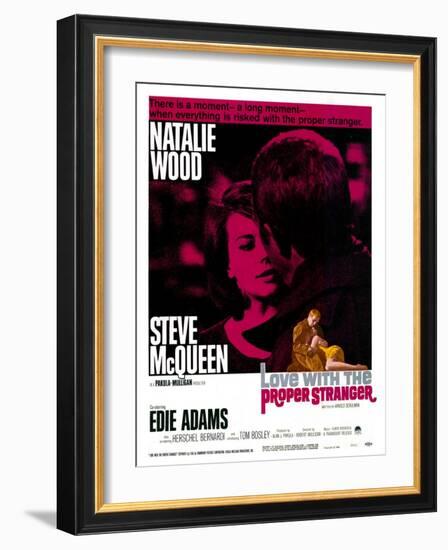 Love With the Proper Stranger, 1964-null-Framed Art Print