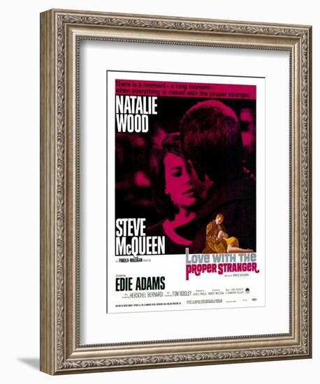 Love With the Proper Stranger, 1964-null-Framed Art Print