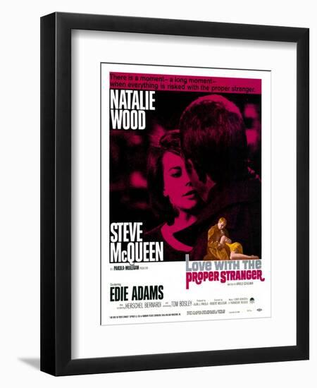 Love With the Proper Stranger, 1964-null-Framed Art Print