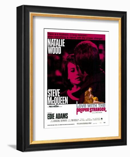 Love With the Proper Stranger, 1964-null-Framed Art Print