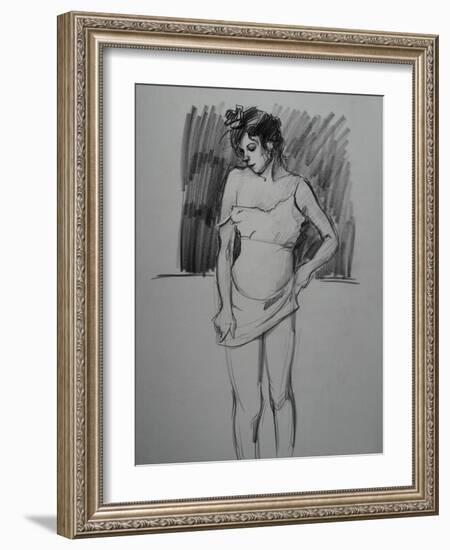 Love Without a Kiss-Nobu Haihara-Framed Giclee Print