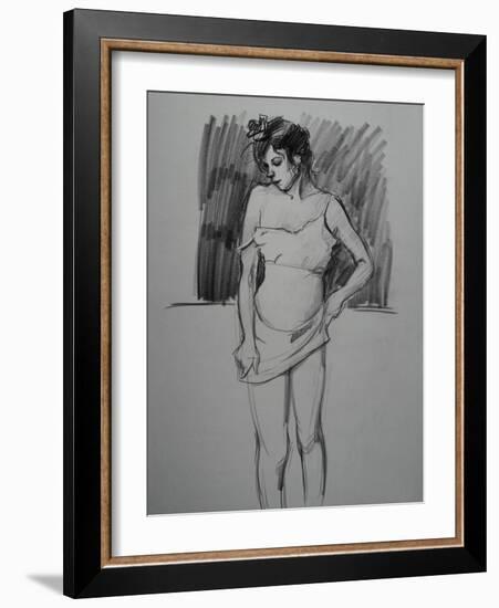 Love Without a Kiss-Nobu Haihara-Framed Giclee Print