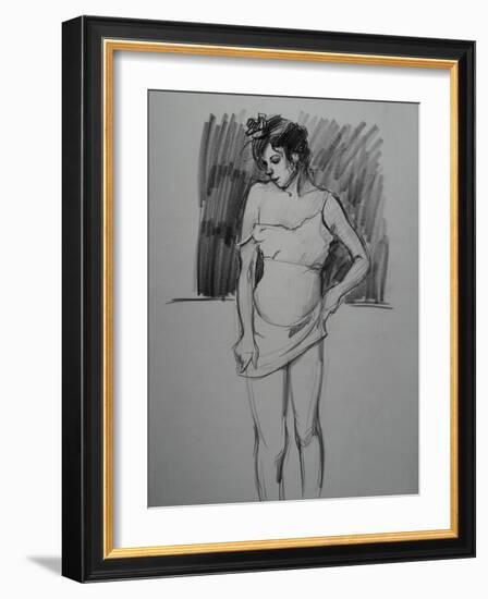 Love Without a Kiss-Nobu Haihara-Framed Giclee Print