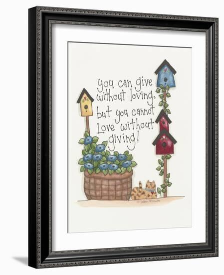 Love Without Giving-Debbie McMaster-Framed Giclee Print