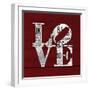 Love Word Art License Plates-Design Turnpike-Framed Giclee Print