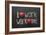 Love Work Mutually-Yury Zap-Framed Art Print