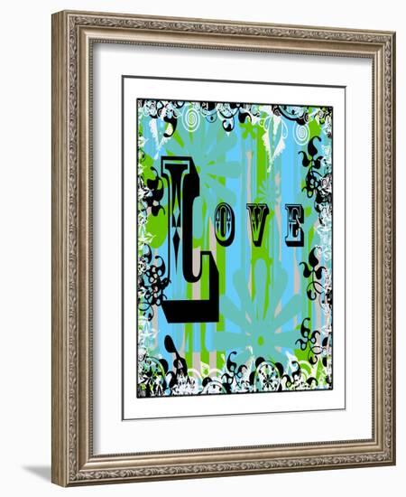 Love XXX-Ricki Mountain-Framed Art Print