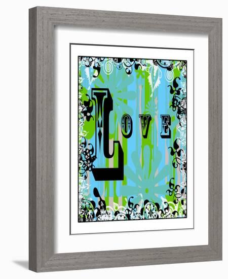 Love XXX-Ricki Mountain-Framed Art Print