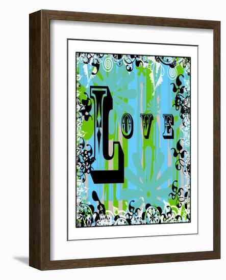 Love XXX-Ricki Mountain-Framed Art Print