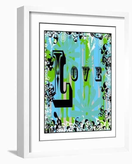 Love XXX-Ricki Mountain-Framed Art Print