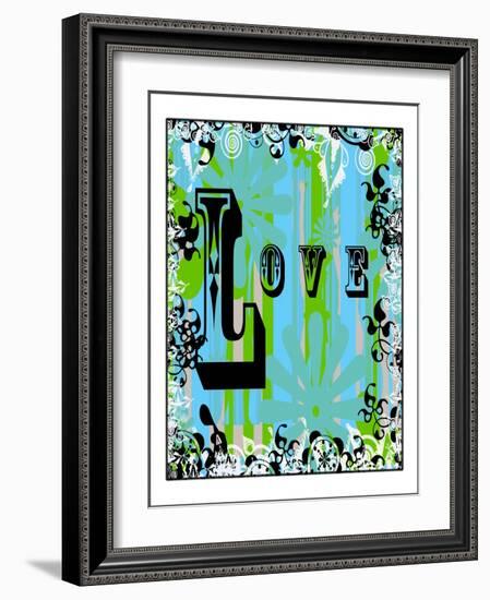 Love XXX-Ricki Mountain-Framed Art Print