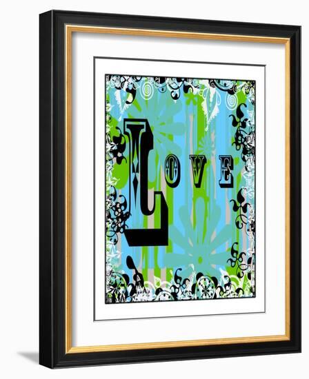 Love XXX-Ricki Mountain-Framed Art Print