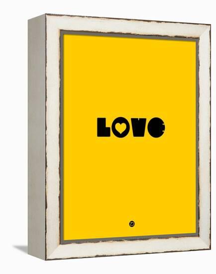 Love Yellow-NaxArt-Framed Stretched Canvas