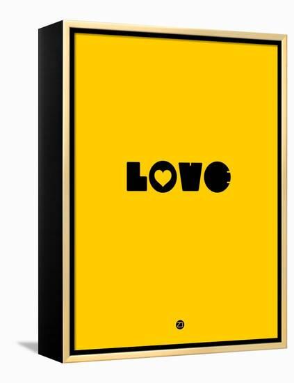 Love Yellow-NaxArt-Framed Stretched Canvas