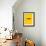 Love Yellow-NaxArt-Framed Art Print displayed on a wall