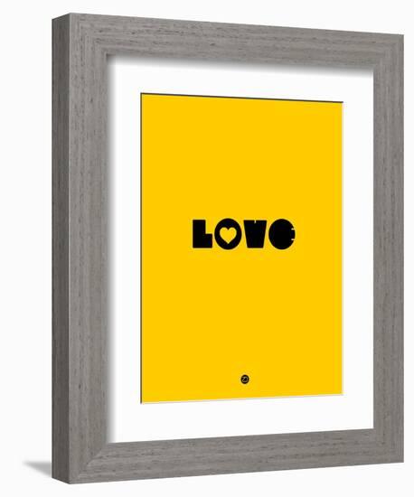 Love Yellow-NaxArt-Framed Premium Giclee Print